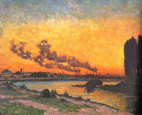 Painting Code#40945-Armand Guillaumin(France)