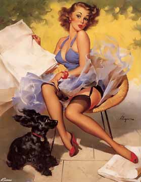 Painting Code#11057-Classic Pinup