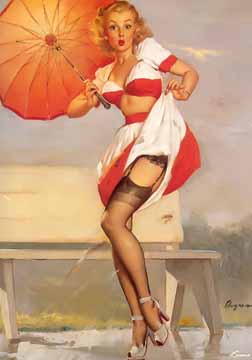 Painting Code#11061-Classic Pinup