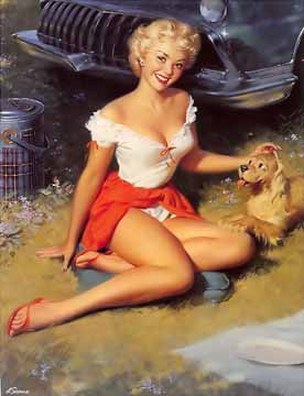 Painting Code#11065-Pinup
