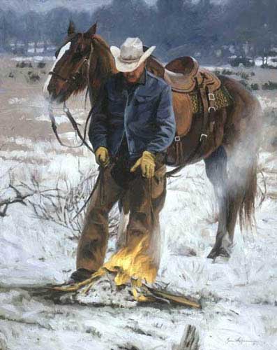 Painting Code#11159-Cowboy