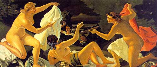 Painting Code#1118-Andre Derain(France): The Surprise