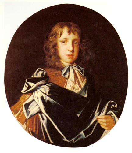 Painting Code#11427-Huysmans, Jacob(Netherlands): Portrait Of A Boy