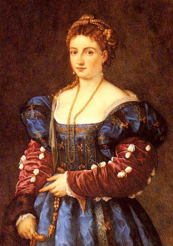 Painting Code#11790-Rouillon, Emilie(France): A Portrait Of A Lady In Italian Costume