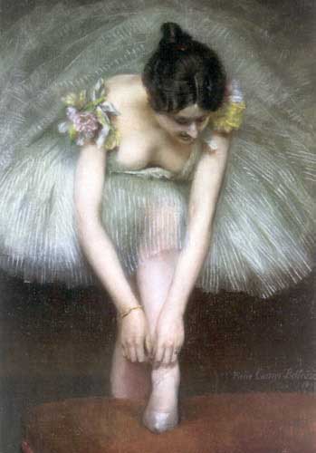 Painting Code#12081-Carrier, Belleuse Pierre: Before the Ballet 