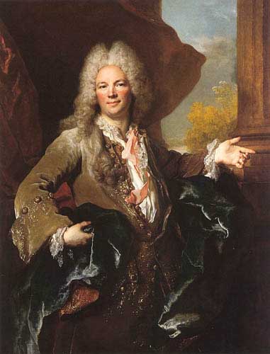 Painting Code#12109-Largillierre, Nicolas de (France): Portrait of a Gentleman