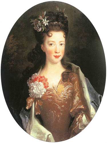 Painting Code#12110-Largillierre, Nicolas de (France): Princess Louisa Maria Teresa Stewart