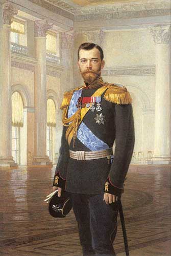 Painting Code#12130-Lipgart, Earnest (Russia): Emperor Nicholas II