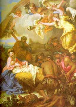 Painting Code#12182-Castiglione, Giovanni Benedetto: Adoration of the Shepherds