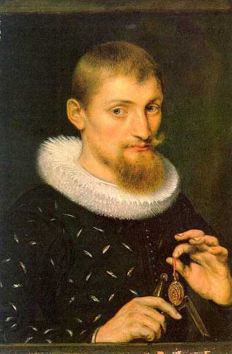 Painting Code#1224-Rubens, Peter Paul: Portrait of a Man