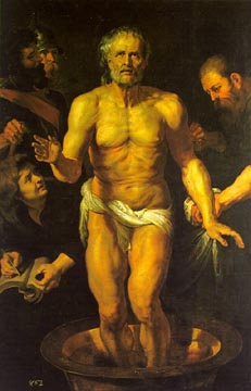 Painting Code#1231-Rubens, Peter Paul: The Death of Seneca