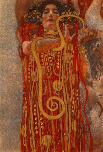 Painting Code#12361-Klimt, Gustav(Austria):  Hygeia