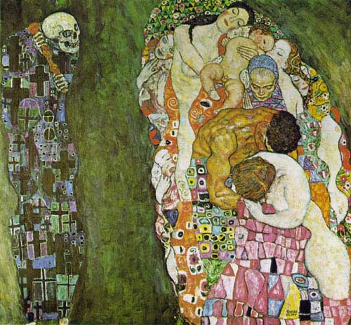 Painting Code#12367-Klimt, Gustav(Austria): Death and Life