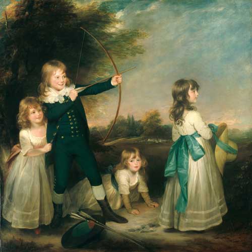 Painting Code#12439-Beechey, Sir William - The Oddie Children