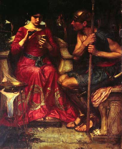 Painting Code#12637-Waterhouse, John William - Jason and Medea