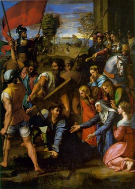 Painting Code#1315-Raphael - The Hill of Calvary