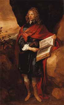 Painting Code#1351-Sir Anthony Van Dyck: Sir John Suckling