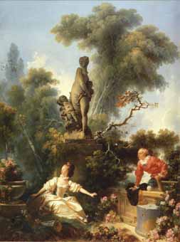 Painting Code#1367-Boucher, Francois (France): The Meeting