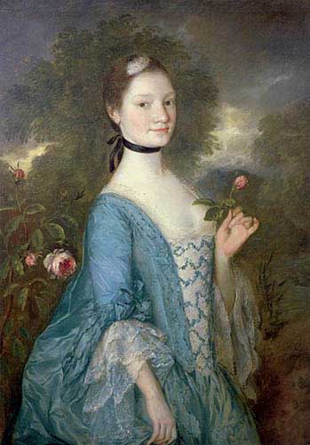 Painting Code#1374-Gainsborough, Thomas: Lady Innes
