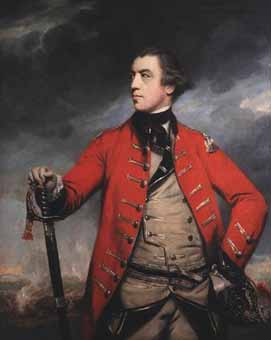 Painting Code#1378-Sir Joshua Reynolds: General John Burgoyne