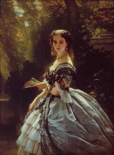 Painting Code#1428-Winterhalter, Franz Xavier: Princess Elizabeth Esperovna Belosselsky Belosenky Princess Troubetskoi 