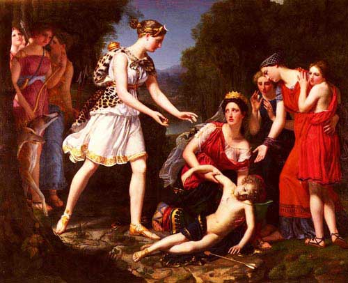 Painting Code#1461-Rude, Sophie(France): Death Of Cenchirias, Son Of Neptune