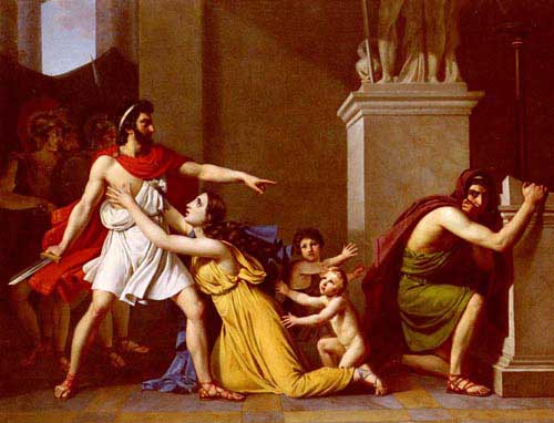 Painting Code#1486-Narcisse, Pierre(France): Pyrrhus And Polites