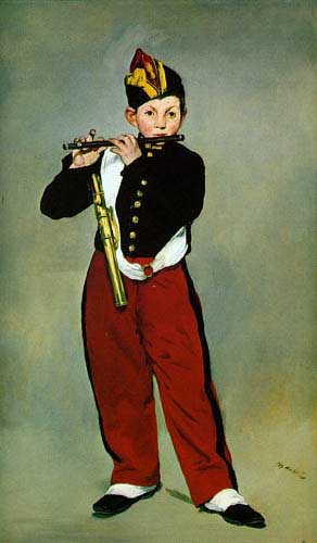 Painting Code#15065-Manet, Edouard (France): The Fifer