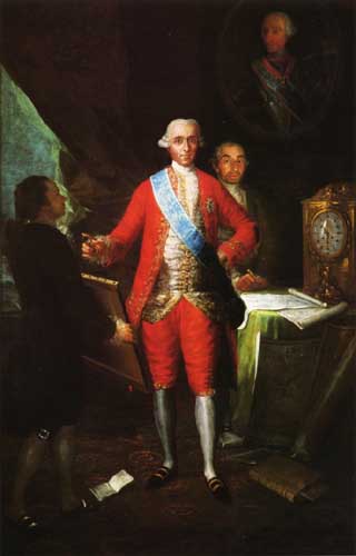 Painting Code#15096-Goya, Francisco: Conde de Floridablanca