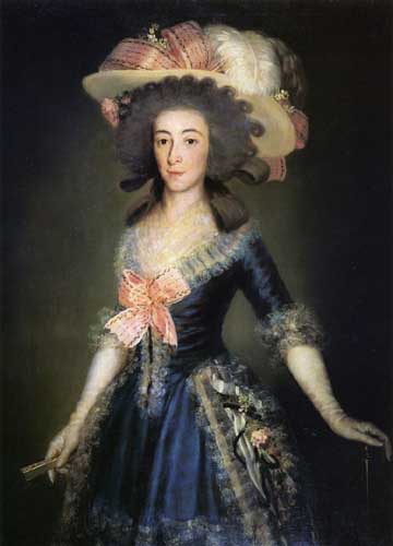 Painting Code#15104-Goya, Francisco: Condesa-duquesa de Benavente