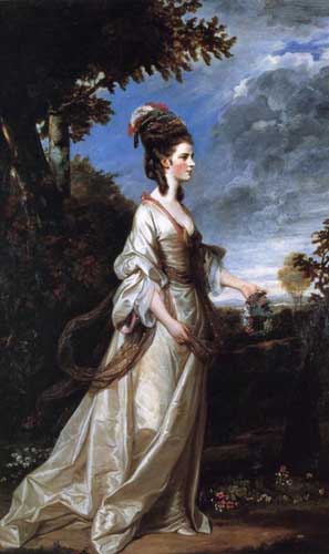 Painting Code#15132-Sir Joshua Reynolds - Jane, Countess of Harrington