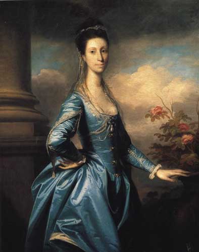 Painting Code#15134-Sir Joshua Reynolds - Miss Elizabeth Ingram