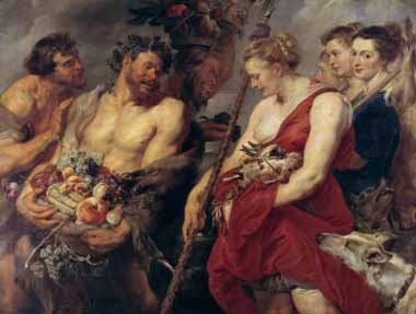 Painting Code#15218-Rubens, Peter Paul - Diana&#039;s Return From the Hunt