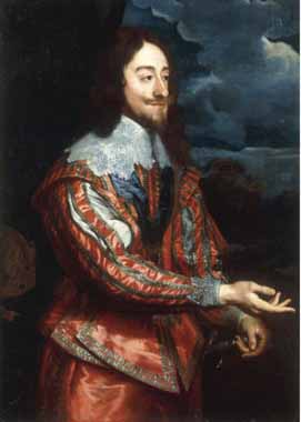 Painting Code#15272-Sir Anthony van Dyck - Portrait of Charles I