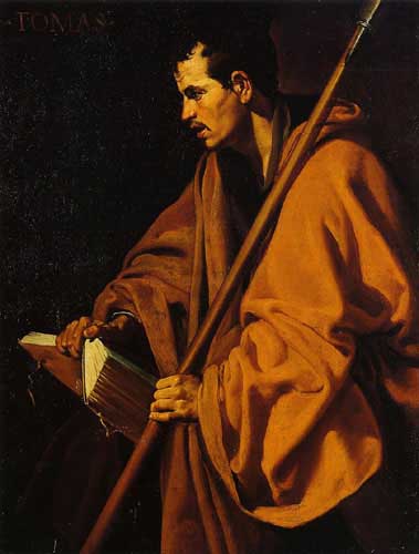Painting Code#15376-Velazquez, Diego - Saint Thomas