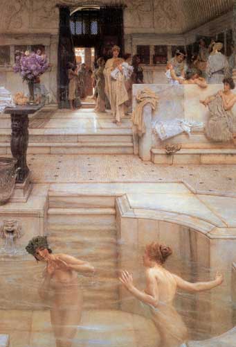 Painting Code#1594-Alma-Tadema, Sir Lawrence: A Favorite Custom