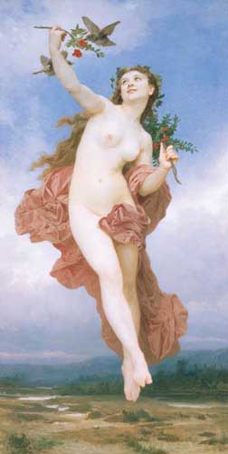 Painting Code#1637-Bouguereau, William(France): Day