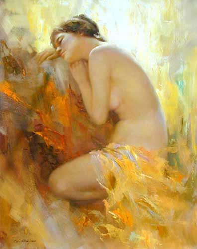 Painting Code#1659-Woman Nude