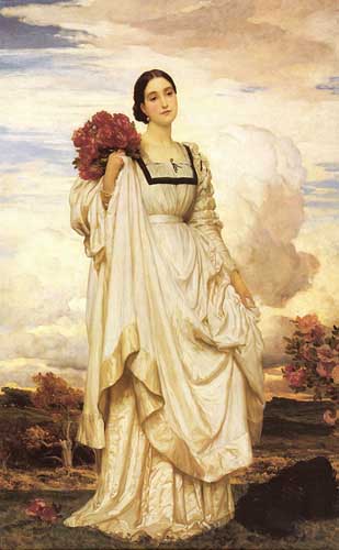 Painting Code#1777-Leighton, Lord Frederick(England): The Countess Brownlow