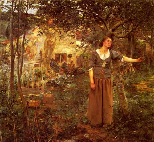 Painting Code#1893-Bastien-Lepage, Jules: Joan Of Arc