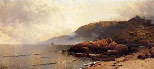 Painting Code#20238-Bricher, Alfred Thompson - Summer Day at Grand Manan