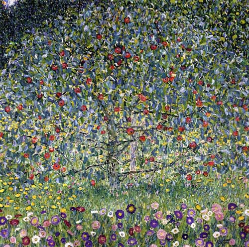 Painting Code#20333-Klimt, Gustav(Austria) - Apple Tree I