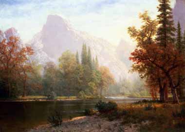 Painting Code#20394-Sir William Beechey - Half Dome, Yosemite