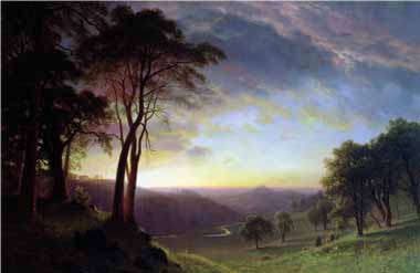 Painting Code#20397-Sir William Beechey - The Sacramento River Valley