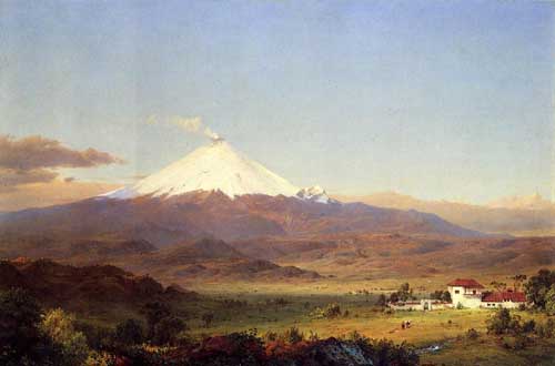 Painting Code#2042-Church, Frederic Edwin: Cotopaxi
