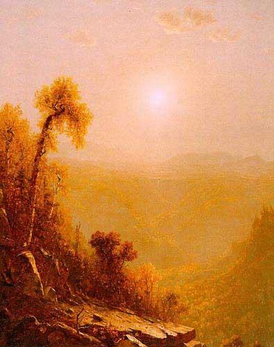 Painting Code#2082-Gifford, Sanford(USA): October in the Catskills