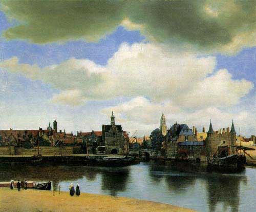 Painting Code#2085-Vermeer, Jan: View of Delft