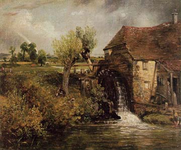 Painting Code#2124-Constable, John: Gillingham Mill
