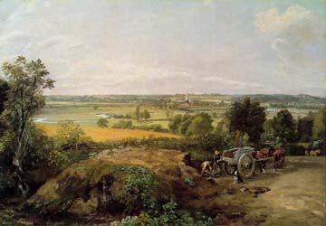 Painting Code#2131-Constable, John: Stour Valley and Dedham Church