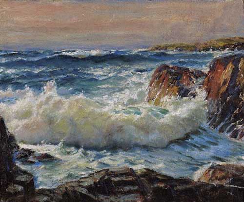 Painting Code#2256-Max Kuehne - Ocean and Surf